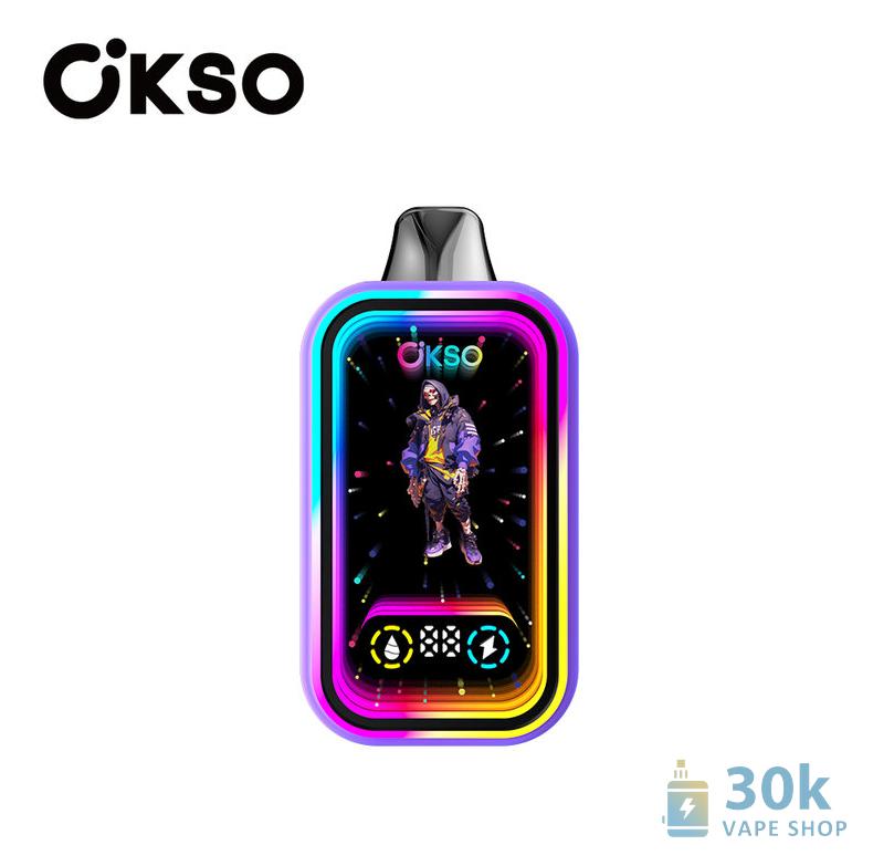 OKSO Magic Mirror 50K Disposable Vape - 50000 Puffs, 40ml E-liquid, Rechargeable - Immagine 3