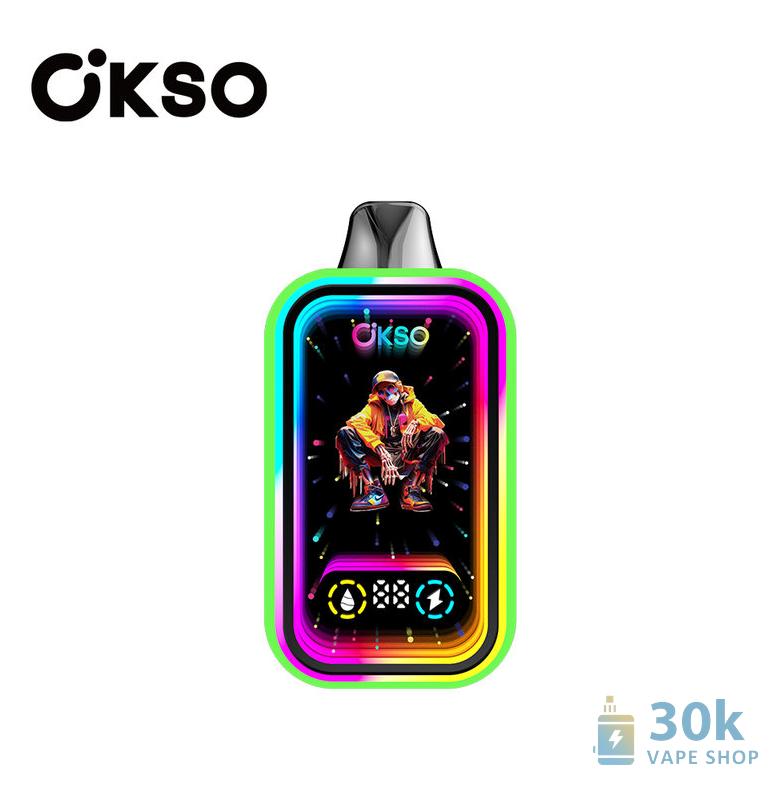 OKSO Magic Mirror 50K Disposable Vape - 50000 Puffs, 40ml E-liquid, Rechargeable - Immagine 5
