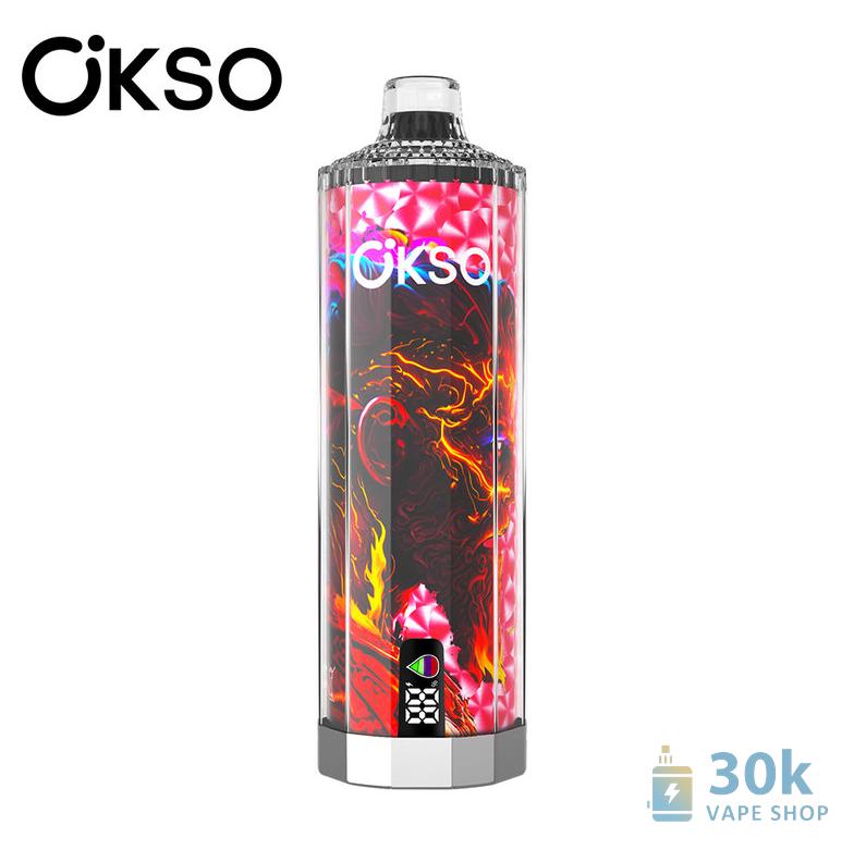 OKSO Shisha Hookah Mega 50K Disposable Vape - 50,000 Puffs & Triple Mesh Coil - Obrázek 6