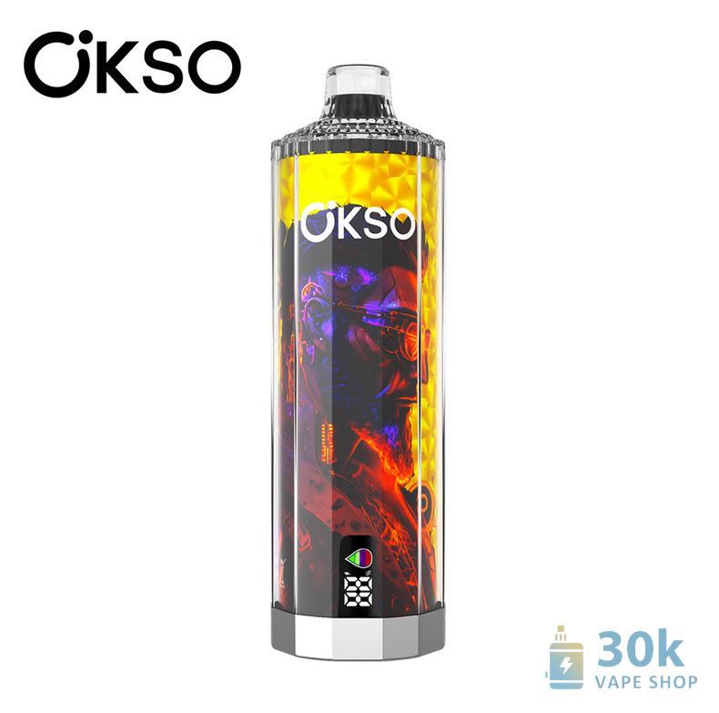 OKSO Shisha Hookah Mega 50K Disposable Vape - 50,000 Puffs & Triple Mesh Coil - Obrázek 5