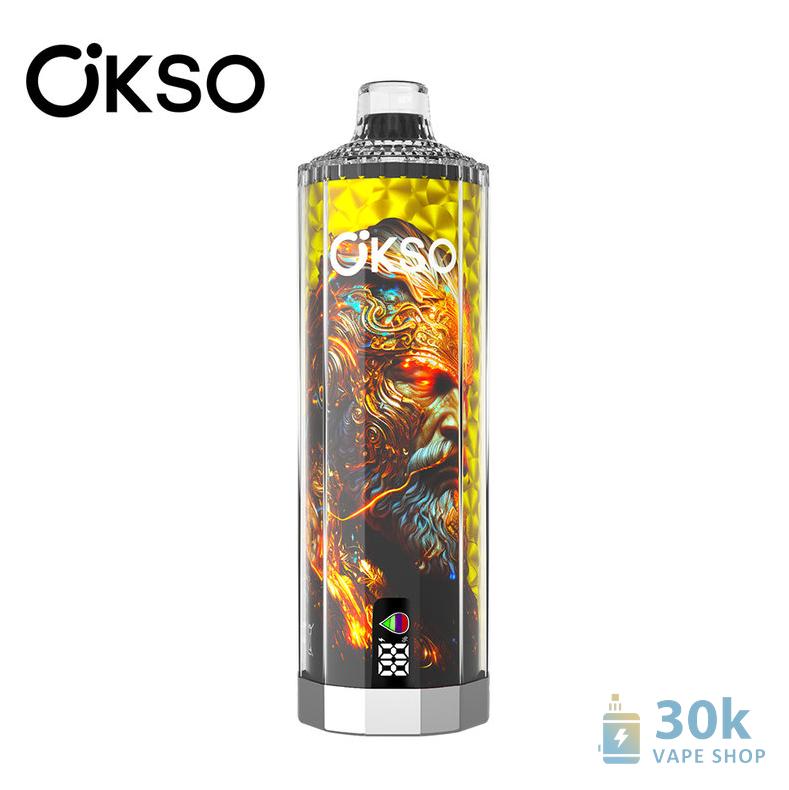 OKSO Shisha Hookah Mega 50K Disposable Vape - 50,000 Puffs & Triple Mesh Coil - Obrázek 4