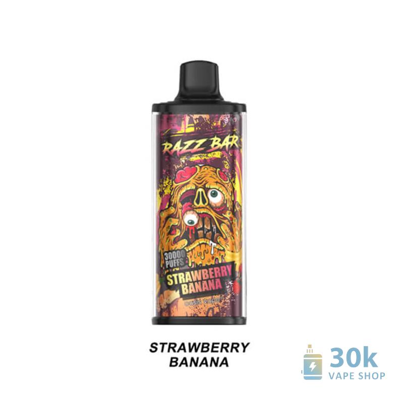 Razz Bar 30000 Puff Refillable Disposable Vape - 16 Flavors & Rechargeable - Pilt 2