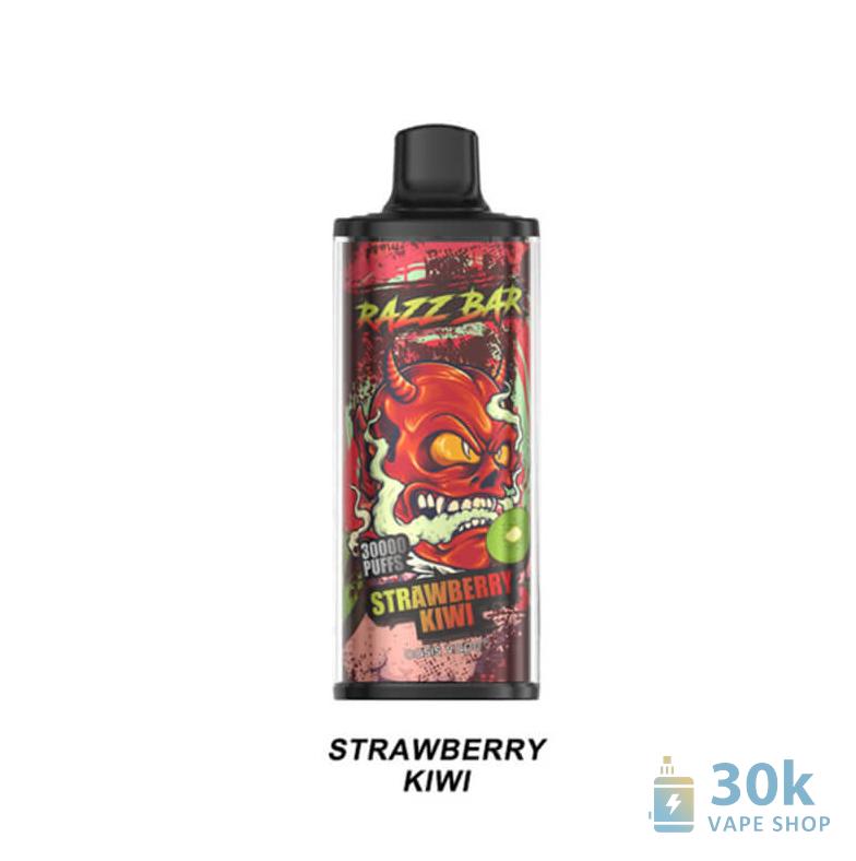 Razz Bar 30000 Puff Refillable Disposable Vape - 16 Flavors & Rechargeable - Pilt 5