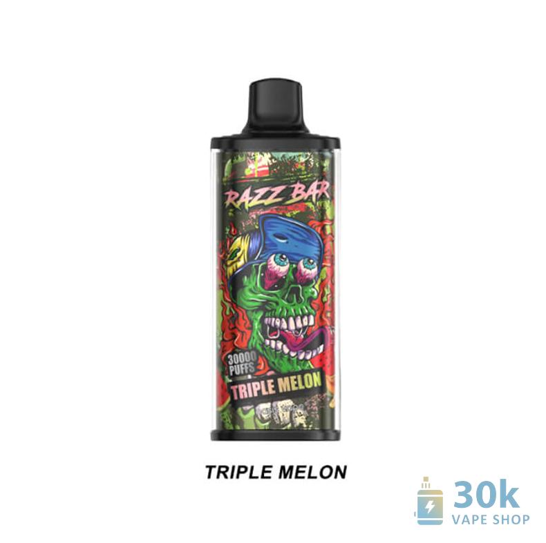 Razz Bar 30000 Puff Refillable Disposable Vape - 16 Flavors & Rechargeable - Pilt 3