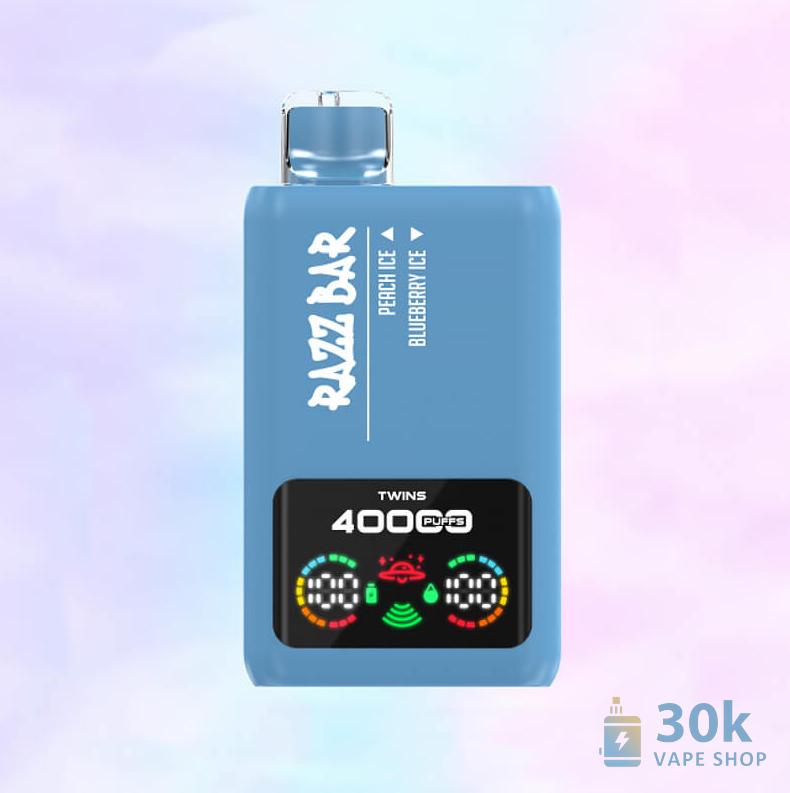 Razz Bar 40000 Disposable Vape | 40K Puffs | Double Flavor - Obrázek 5