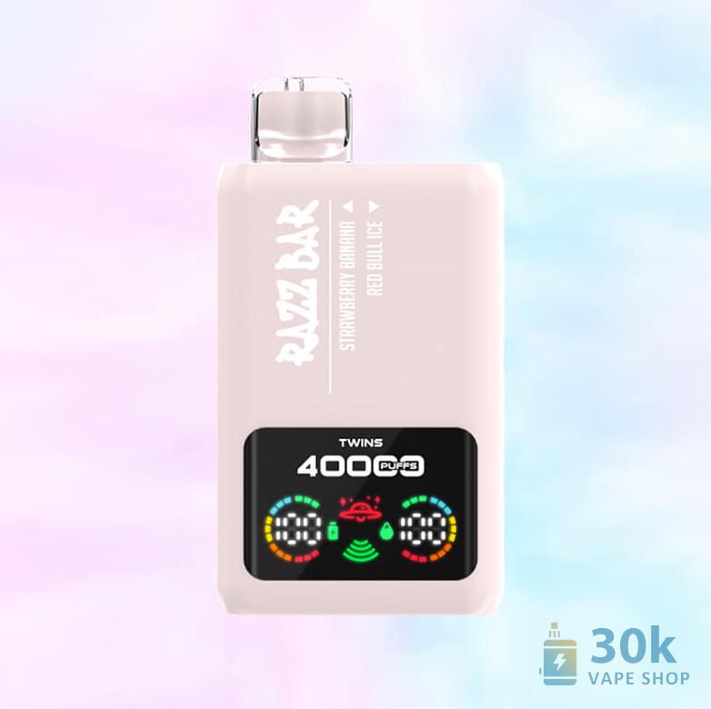 Razz Bar 40000 Disposable Vape | 40K Puffs | Double Flavor - Obrázek 2