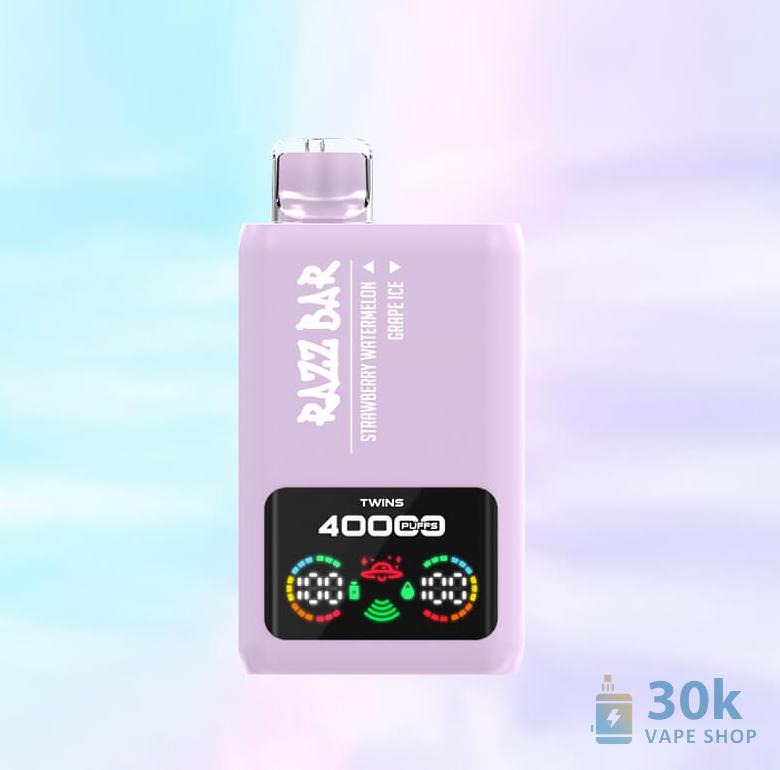 Razz Bar 40000 Disposable Vape | 40K Puffs | Double Flavor - Obrázek 3