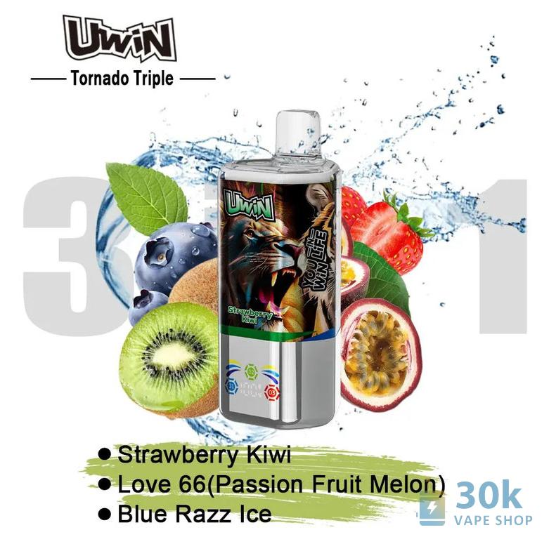 Uwin Tornado Triple 60000 Puffs Disposable Vape - Triple Flavor & Power - Obrázek 6