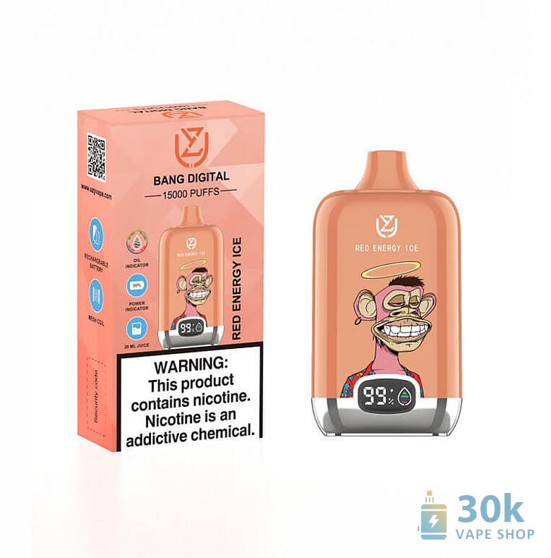 UZY Bang Digital 15000 Vape | High-Performance Disposable E-Cigarette – Bild 3