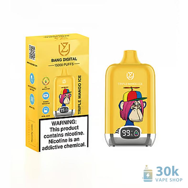 UZY Bang Digital 15000 Vape | High-Performance Disposable E-Cigarette – Bild 5