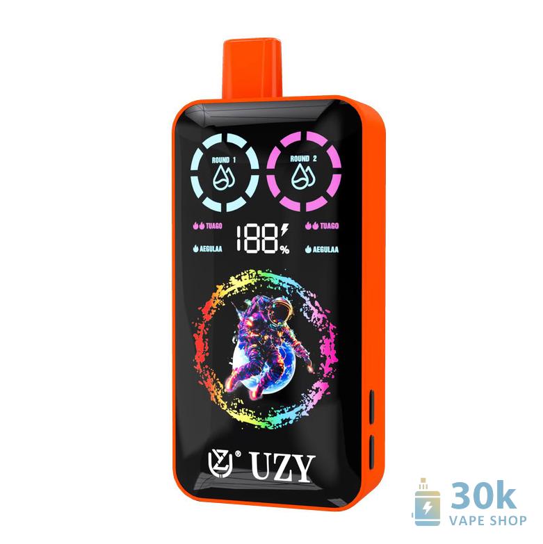 Uzy Tornado 30000 Vape usa e getta - 30K boccate, doppio gusto, ricaricabile