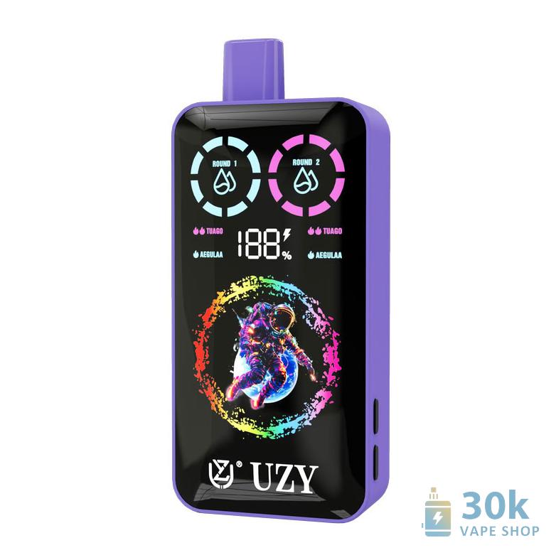 Uzy Tornado 30000 Disposable Vape - 30K Puffs, Double Flavors, Rechargeable - Immagine 3