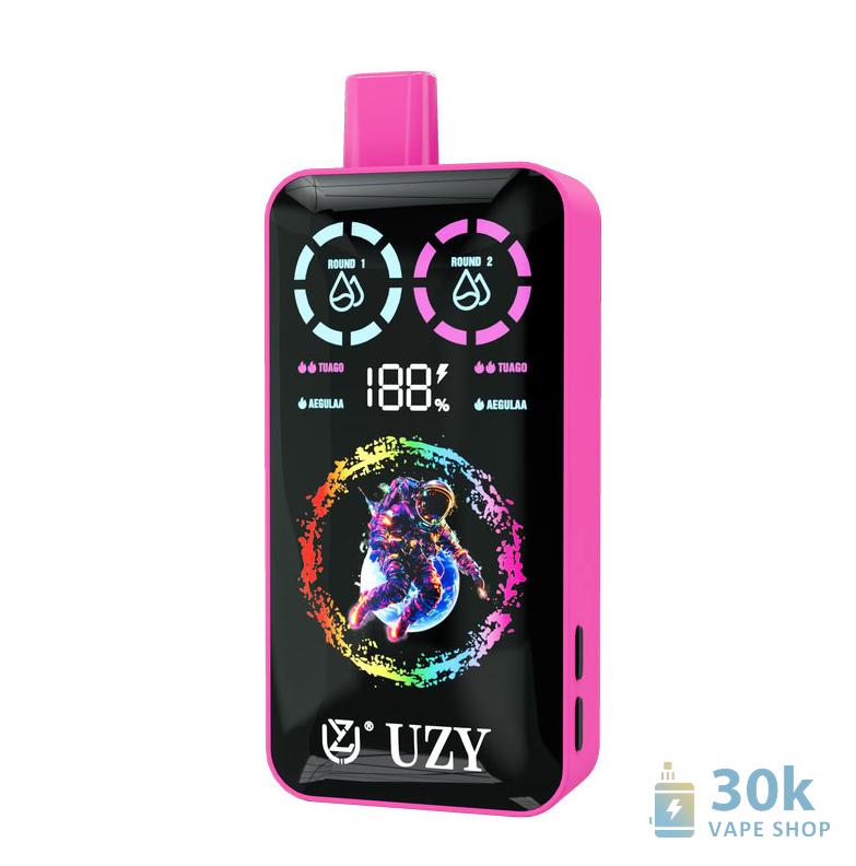Uzy Tornado 30000 Disposable Vape - 30K Puffs, Double Flavors, Rechargeable - Immagine 2