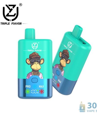 Jednorázová vape Uzy Triple Flavors 60000: 60 tisíc šluků, trojité komory a dvojitá síťová cívka