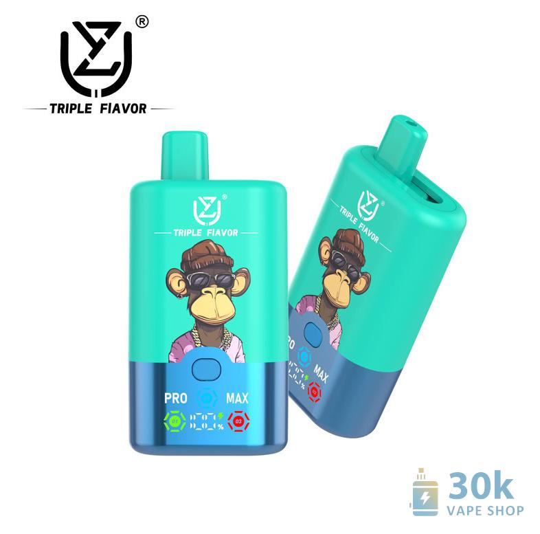 Uzy Triple Flavors 60000 Vape de unică folosință: 60K Puffs, Triple Chambers & Dual Mesh Coil