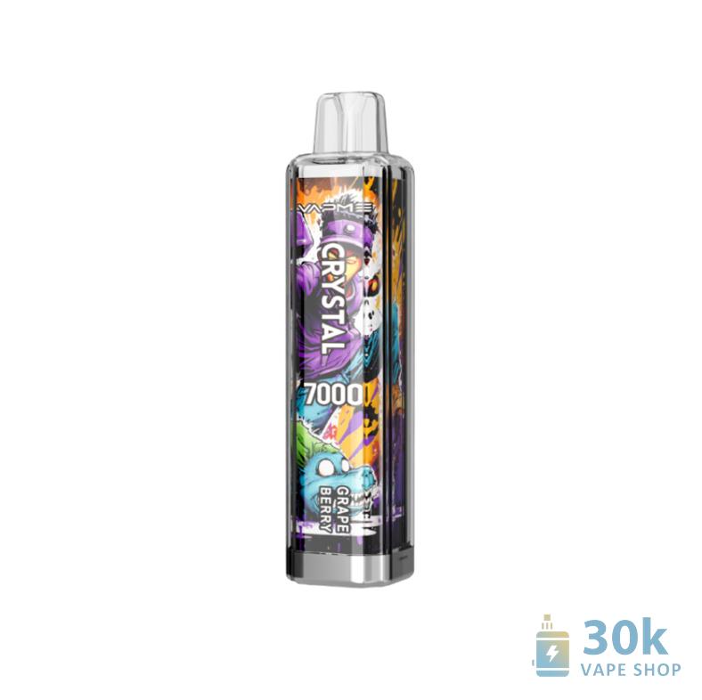 Vapme Crystal 7000 Puffs Disposable Vape - 30 Flavors, 650mAh Battery - Pilt 6
