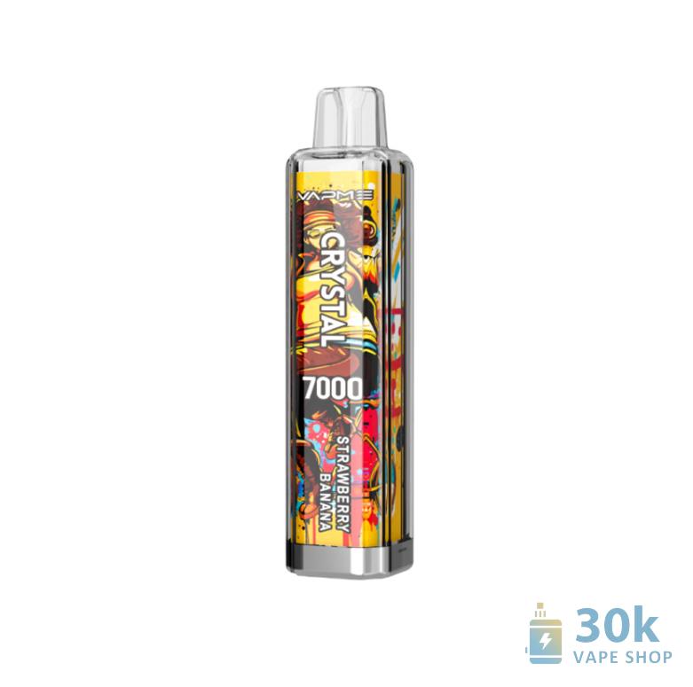 Vapme Crystal 7000 Puffs Disposable Vape - 30 Flavors, 650mAh Battery - Pilt 5
