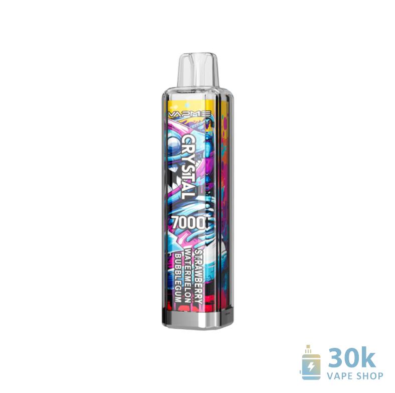 Vapme Crystal 7000 Puffs Disposable Vape - 30 Flavors, 650mAh Battery - Pilt 3