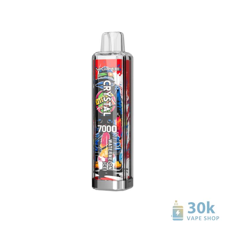 Vapme Crystal 7000 Puffs Disposable Vape - 30 Flavors, 650mAh Battery - Pilt 4