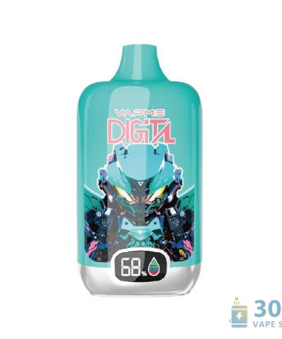 Alternatyvus Vapme Digital 12000 Disposable E-Cigarette - Smart Screen & Rechargeable Vape Pen vaizdas