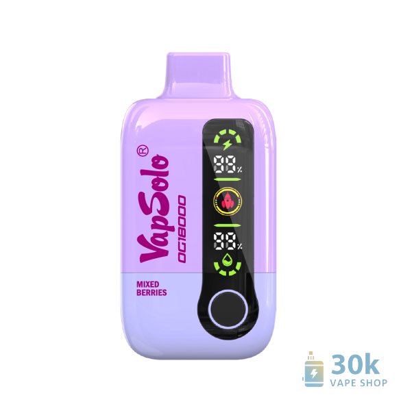 Vapsolo DG18000 Disposable Vape - 18000 Puffs, 25ml E-Liquid, 650mAh Rechargeable - Immagine 5