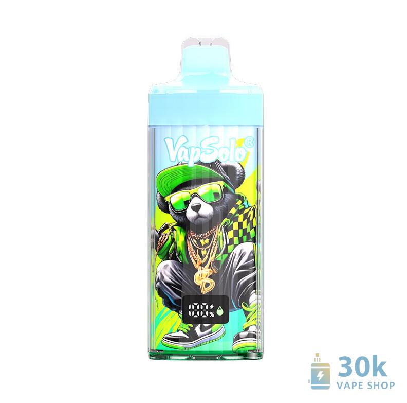 Vapsolo King Pro 40000 boccate di vapore monouso ricaricabile e con flusso d'aria regolabile