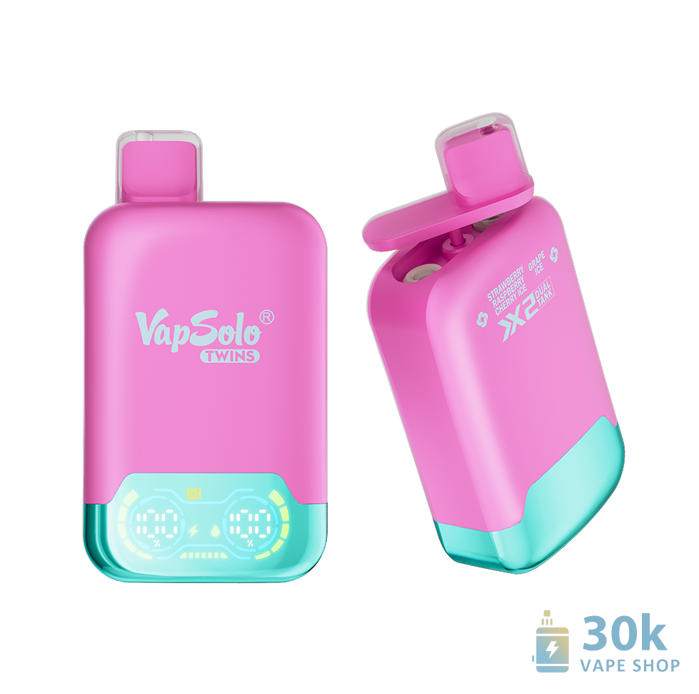 Vapsolo Twins 20000 Disposable Vape - Dual Flavors, 20000 Puffs & Rechargeable - Obrázek 4