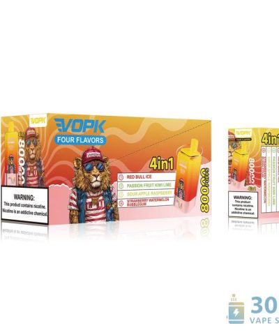 VOPK 80000 jednorázový Vape: 80K Puffs, 4 režimy příchutí, 10 sad příchutí