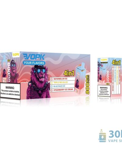 Alternativní pohled na VOPK 80000 Disposable Vape: 80K Puffs, 4 Flavor Modes, 10 Flavor Sets