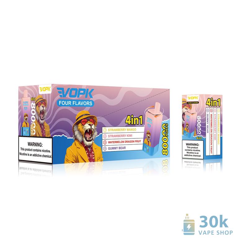 VOPK 80000 Disposable Vape: 80K Puffs, 4 Flavor Modes, 10 Flavor Sets - Immagine 6