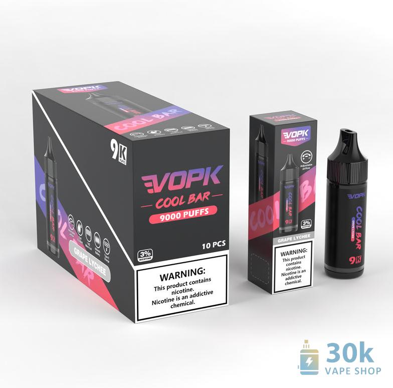 VOPK COOL BAR 9000 Disposable Vape: 9000 Puffs Pen with Multiple Flavors - Immagine 5