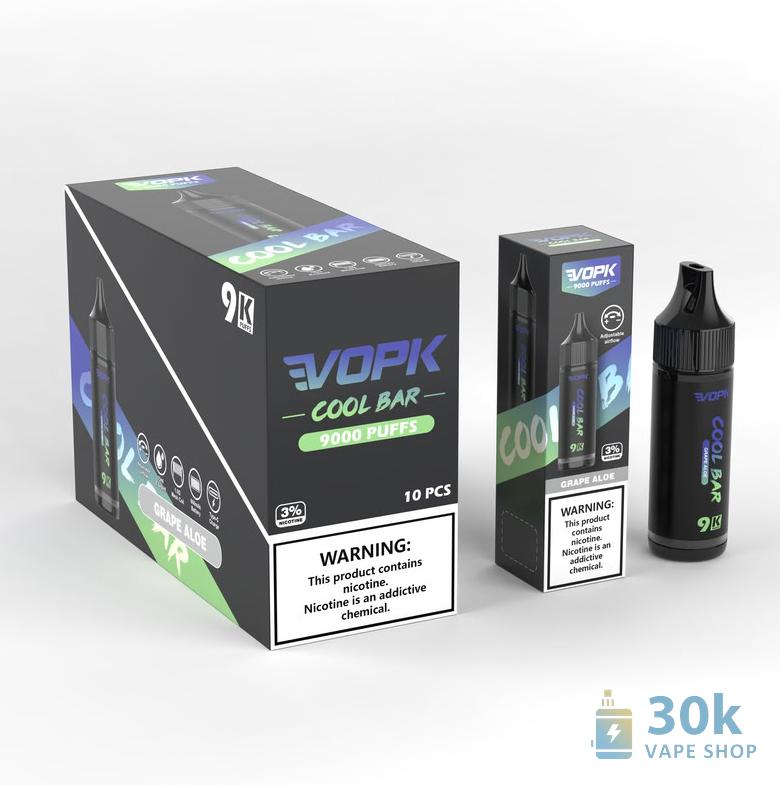 VOPK COOL BAR 9000 Disposable Vape: 9000 Puffs Pen with Multiple Flavors - Immagine 4