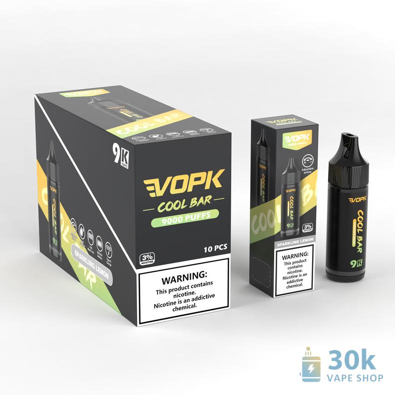 VOPK COOL BAR 9000 Vape usa e getta: penna da 9000 boccate con diversi sapori
