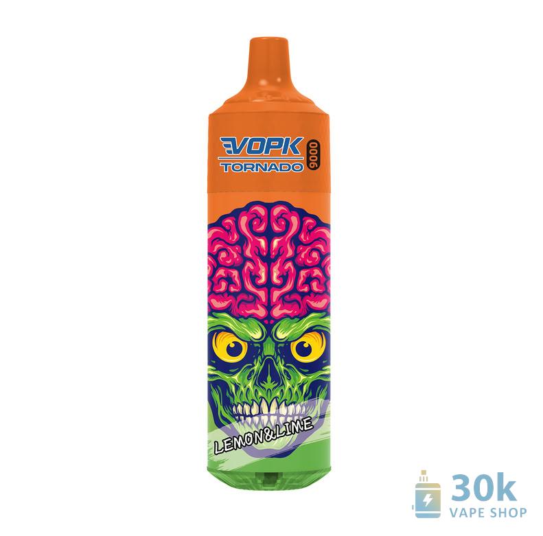 VOPK Tornado 9000 Puffs Disposable Vape Pen with Rechargeable Battery - Pilt 5