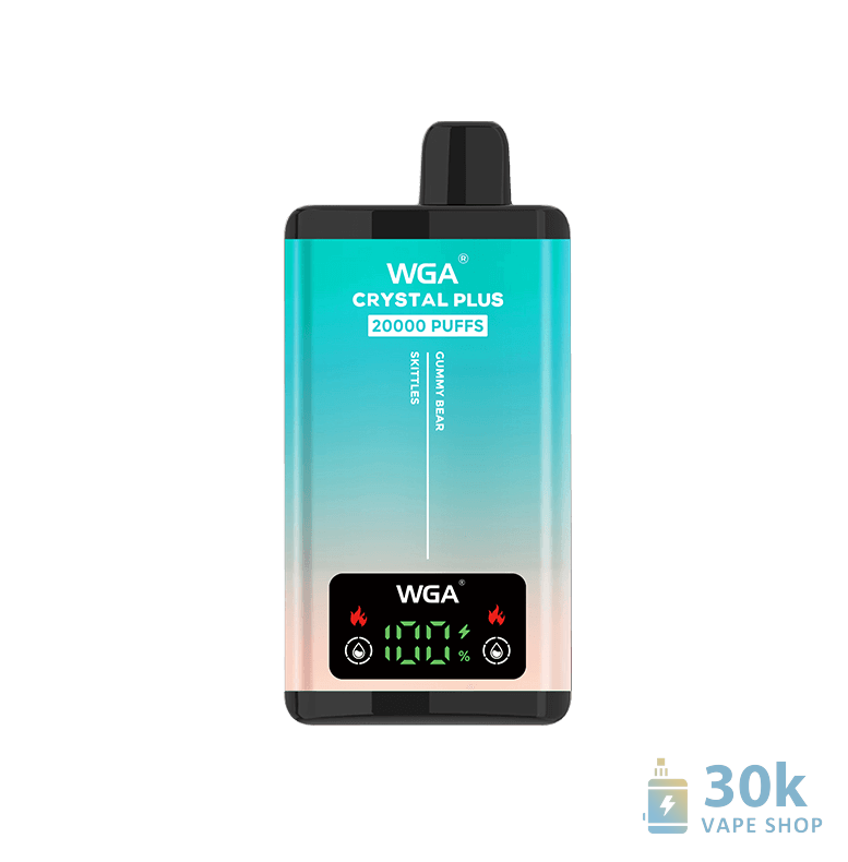 WGA Crystal Plus 20000 Disposable Vape: Dual Flavor Tanks with 20000 Puffs - Imagem 6