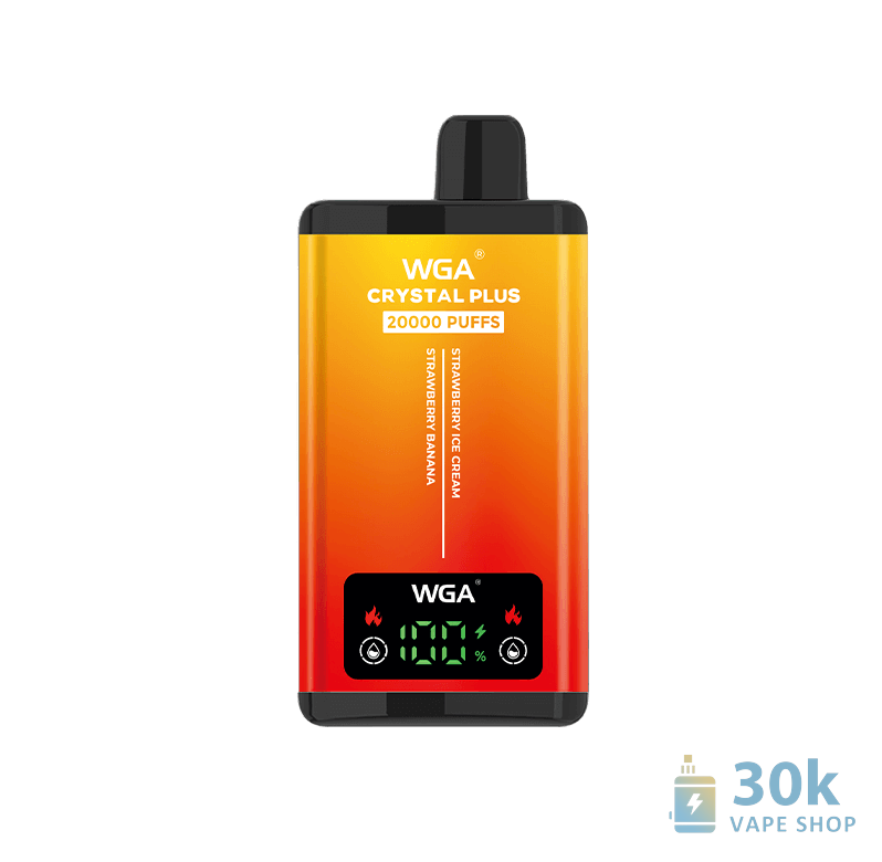 WGA Crystal Plus 20000 Disposable Vape: Dual Flavor Tanks with 20000 Puffs - Imagem 3