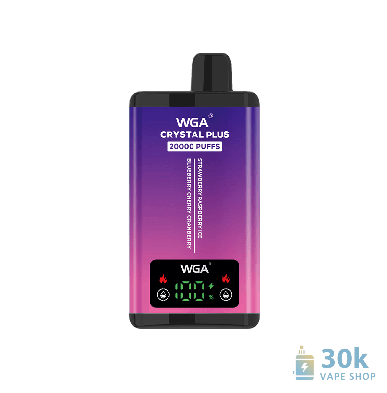 WGA Crystal Plus 20000 Disposable Vape: Dual Flavor Tanks with 20000 Puffs - Imagem 5