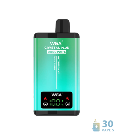 Alternativní pohled na WGA Crystal Plus 20000 Disposable Vape: Dual Flavor Tanks with 20000 Puffs