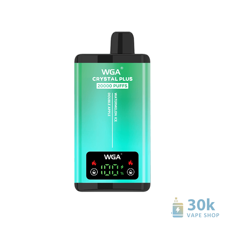 WGA Crystal Plus 20000 Disposable Vape: Dual Flavor Tanks with 20000 Puffs - Imagem 2