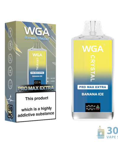 Alternatyvus Wga Crystal Pro Max Eetra 15000 Disposable Vape with 15K Puffs vaizdas