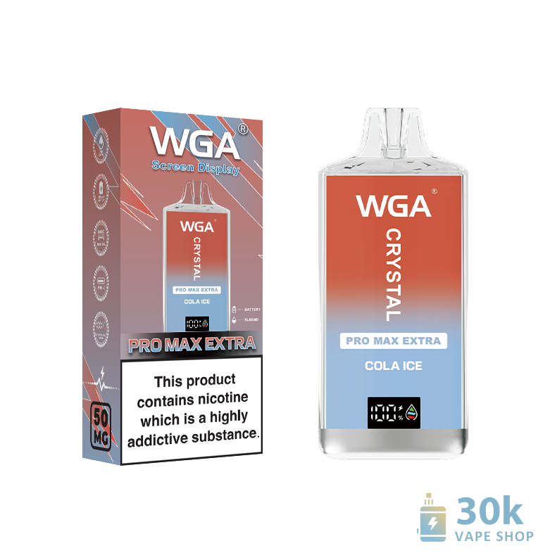 Wga Crystal Pro Max Eetra 15000 Disposable Vape with 15K Puffs - Obraz 5