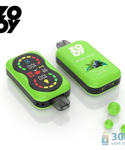 Zooy Blaze 25000 Vape na jedno použití - 32ML celoplošný, nastavitelný průtok vzduchu