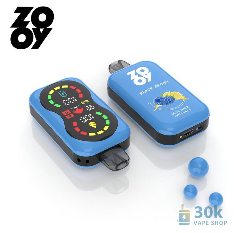 Zooy Blaze 25000 Disposable Vape - 32ML Full-Screen, Adjustable Airflow - Immagine 6