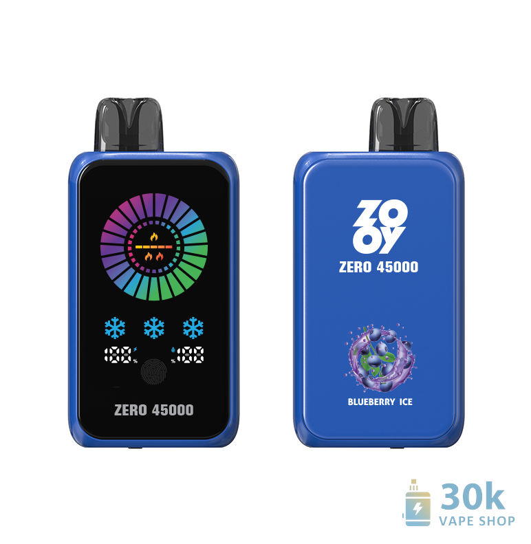 Zooy Zero 45000 Puffs Disposable Vape - Smart NIC/ICE Control & 10 Flavors - Immagine 6
