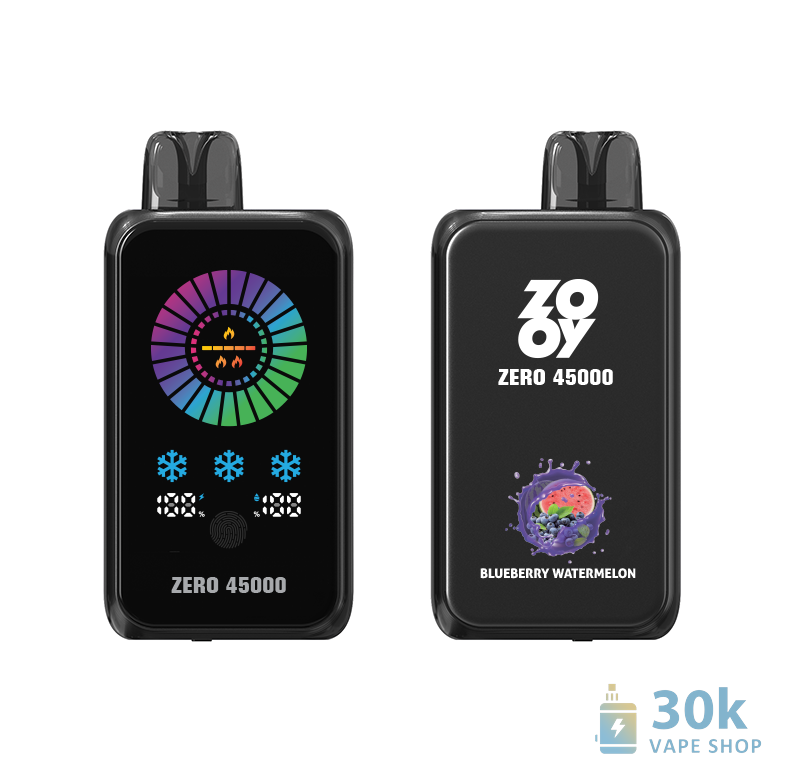 Zooy Zero 45000 Puffs Disposable Vape - Smart NIC/ICE Control & 10 Flavors - Immagine 5