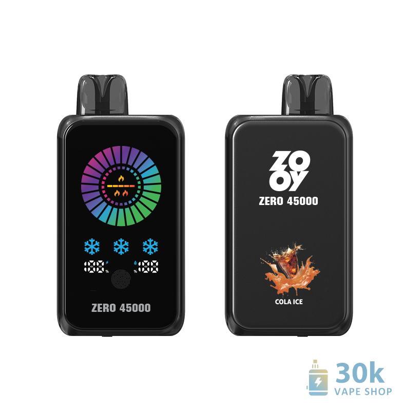 Zooy Zero 45000 boccate di vapore monouso - Controllo intelligente NIC/ICE e 10 sapori