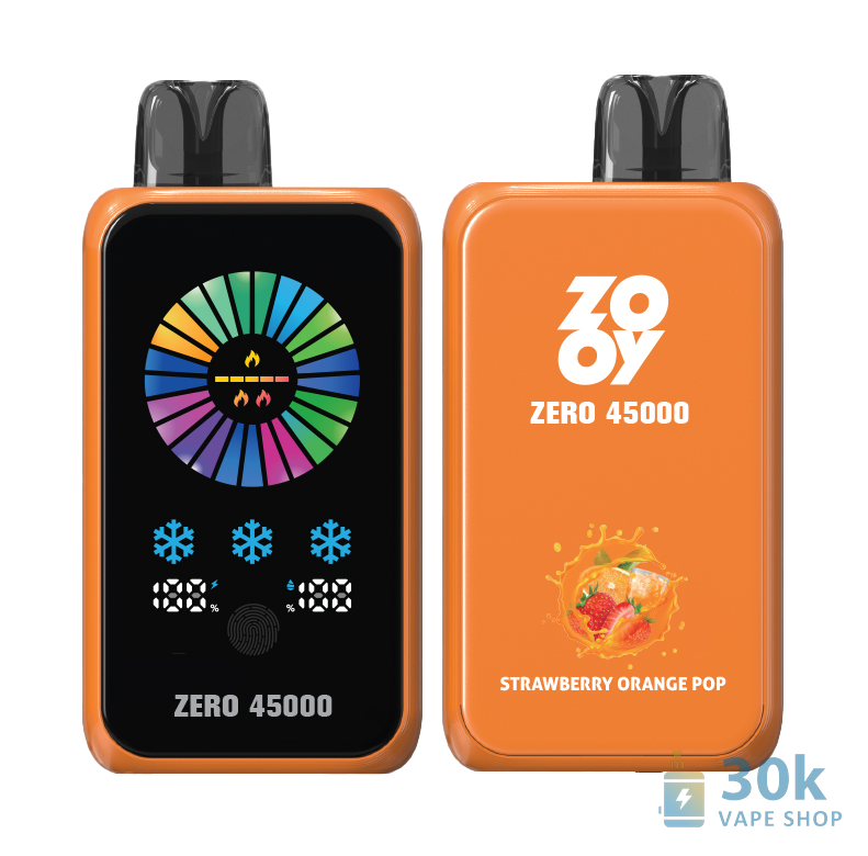 Zooy Zero 45000 Puffs Disposable Vape - Smart NIC/ICE Control & 10 Flavors - Immagine 2